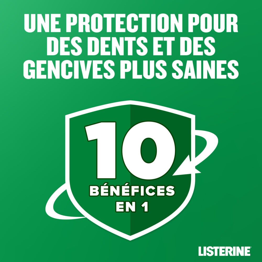 Listerine total care bain de bouche dents et gencives 250ml