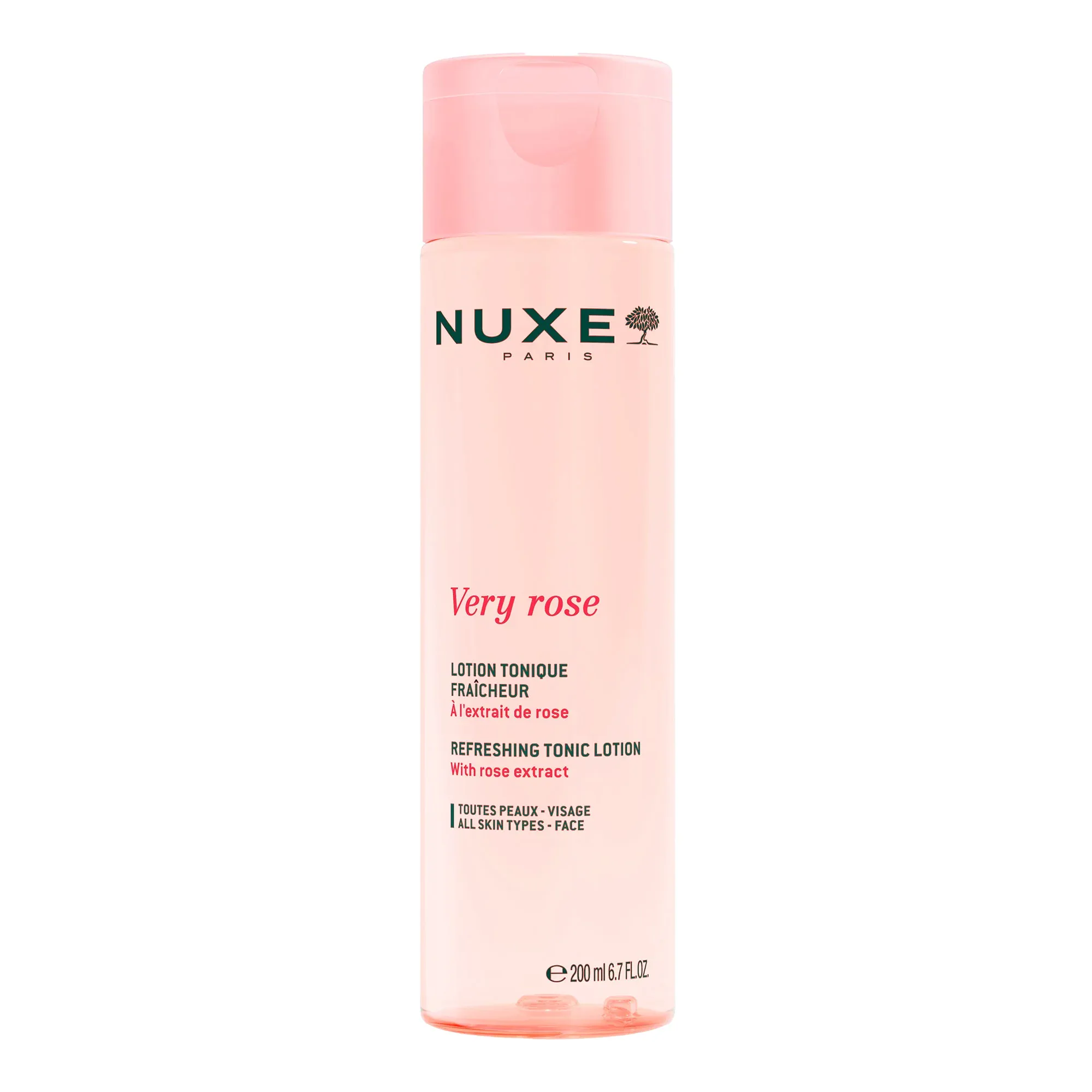 Nuxe very rose lotion tonique fraîcheur 200ml Nuxe very rose lotion tonique fraîcheur 200ml