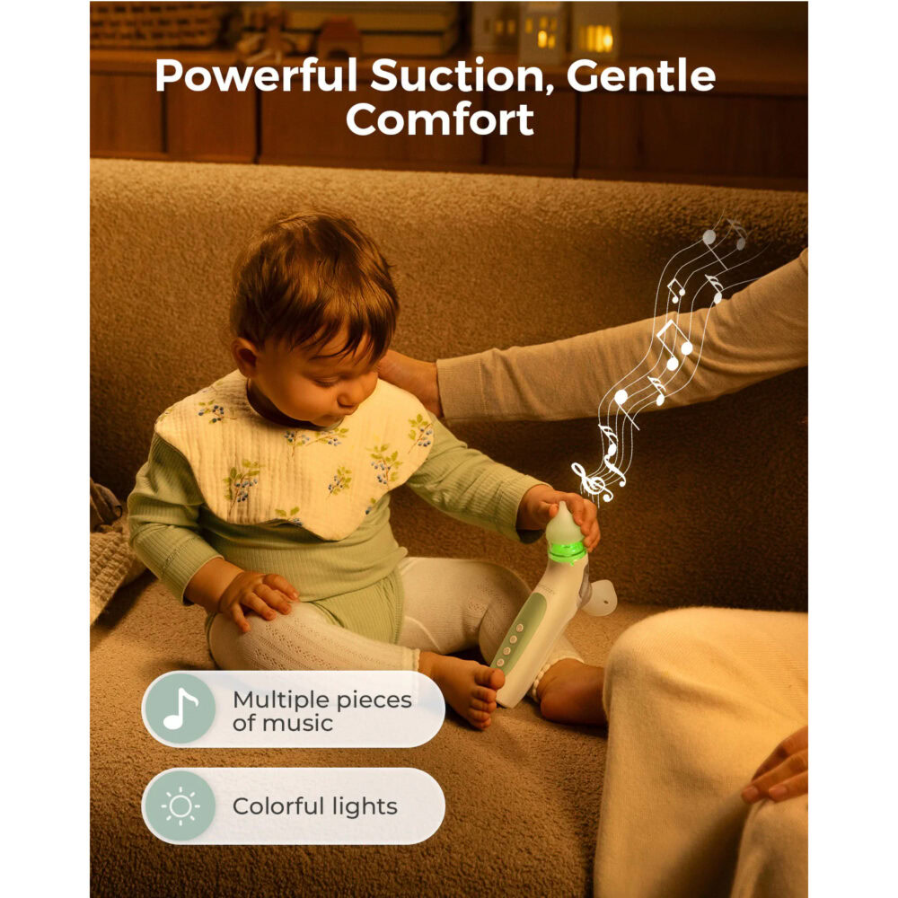 Momcozy aspirateur nasal électrique 2 en 1 momcozy breezyclear™