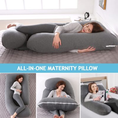 Momcozy coussin de grossesse et allaitement ultra confort