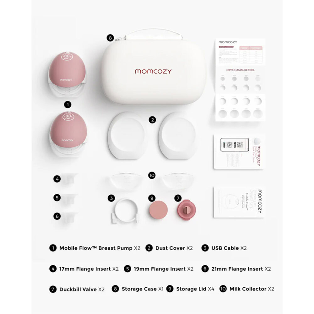 Momcozy mobile flow™ m9 tire-lait électrique mains libres connecté
