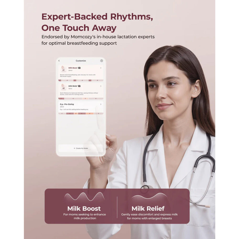 Momcozy mobile flow™ m9 tire-lait électrique mains libres connecté – image 11