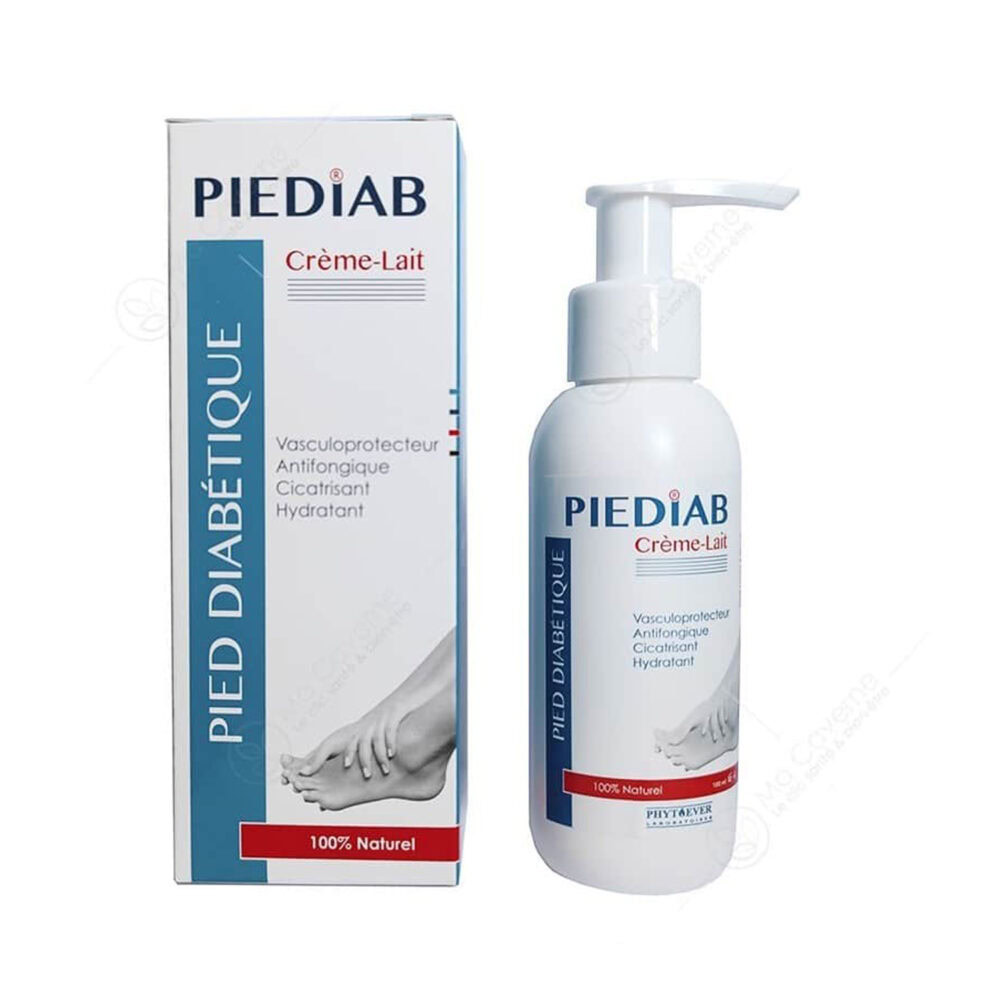 Phytoever piediab creme lait pied diabetique 100ml