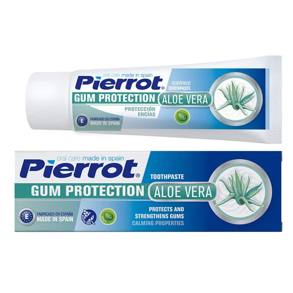 Pierrot dentifrice à l'aloe vera 75ml