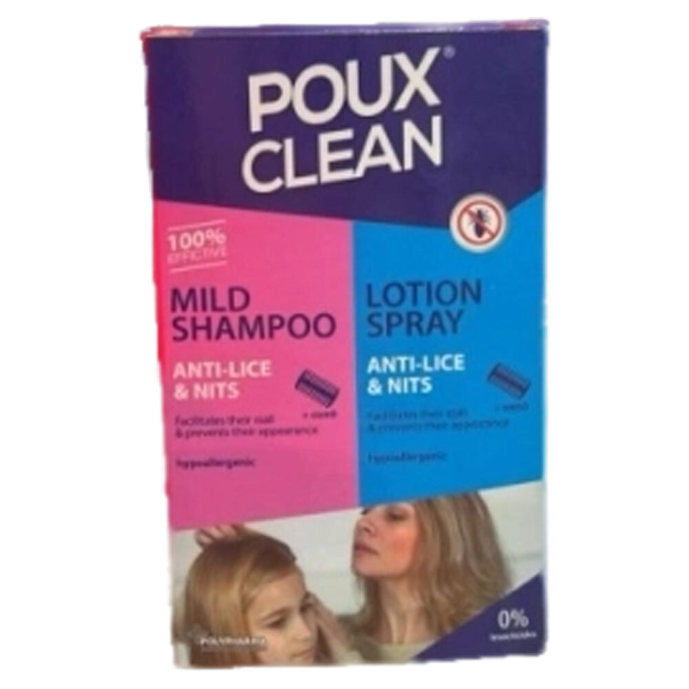 Poux clean coffret lotion + shampoing 100ml