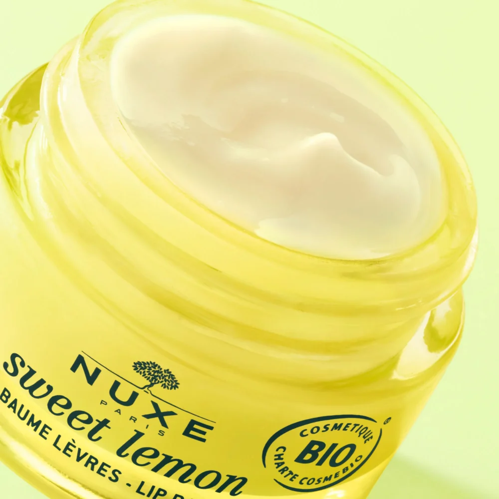 Nuxe sweet lemon baume lèvres bio 15g