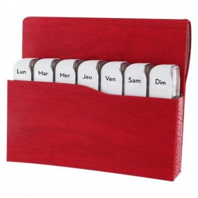 Anycare Pilulier mini Book Rouge