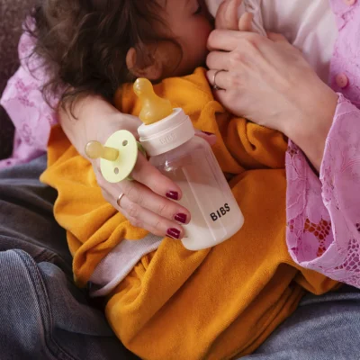 Bibs biberon rond en latex slow flow 0m+ 150ml