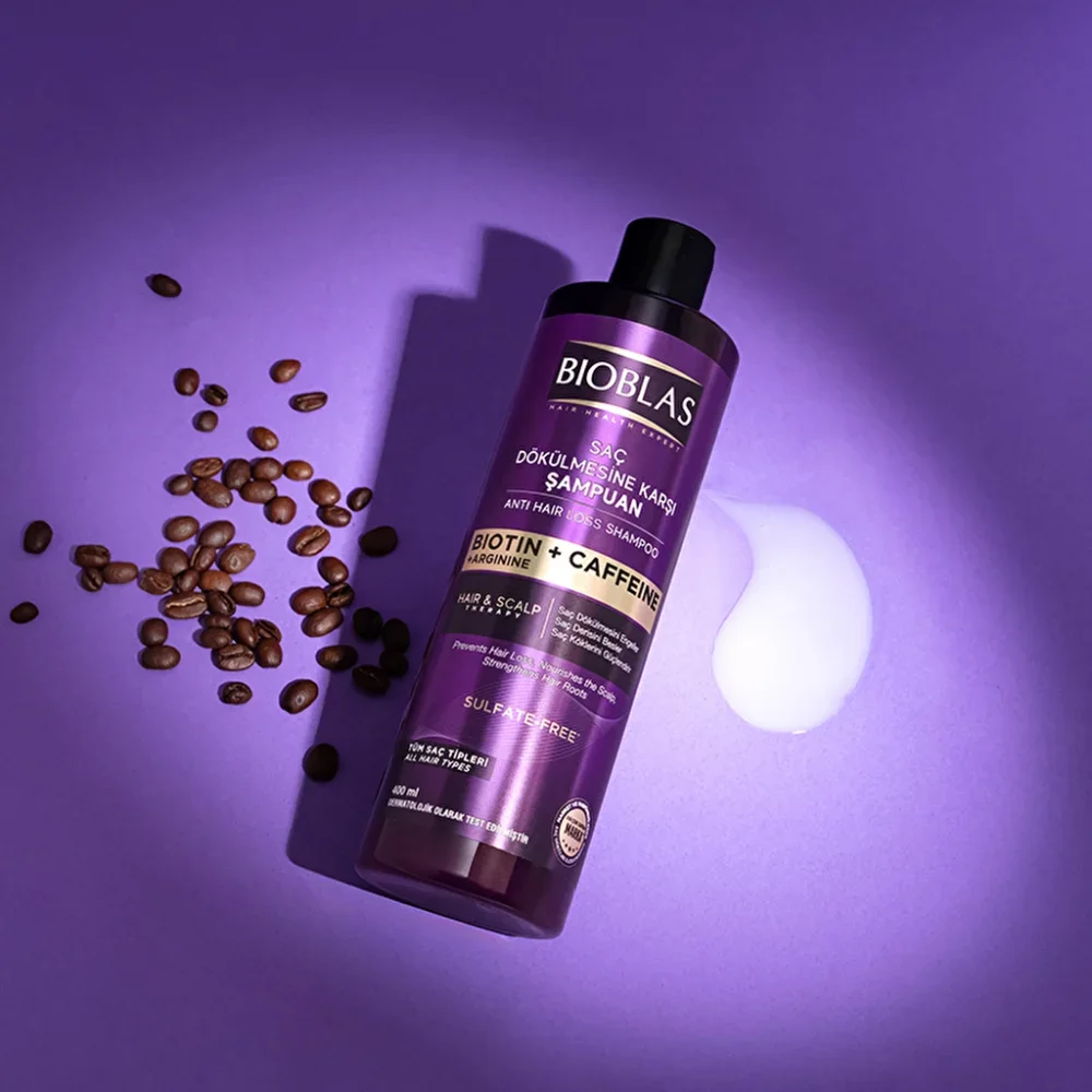Bioblas shampoing biotine et caféine 400ml