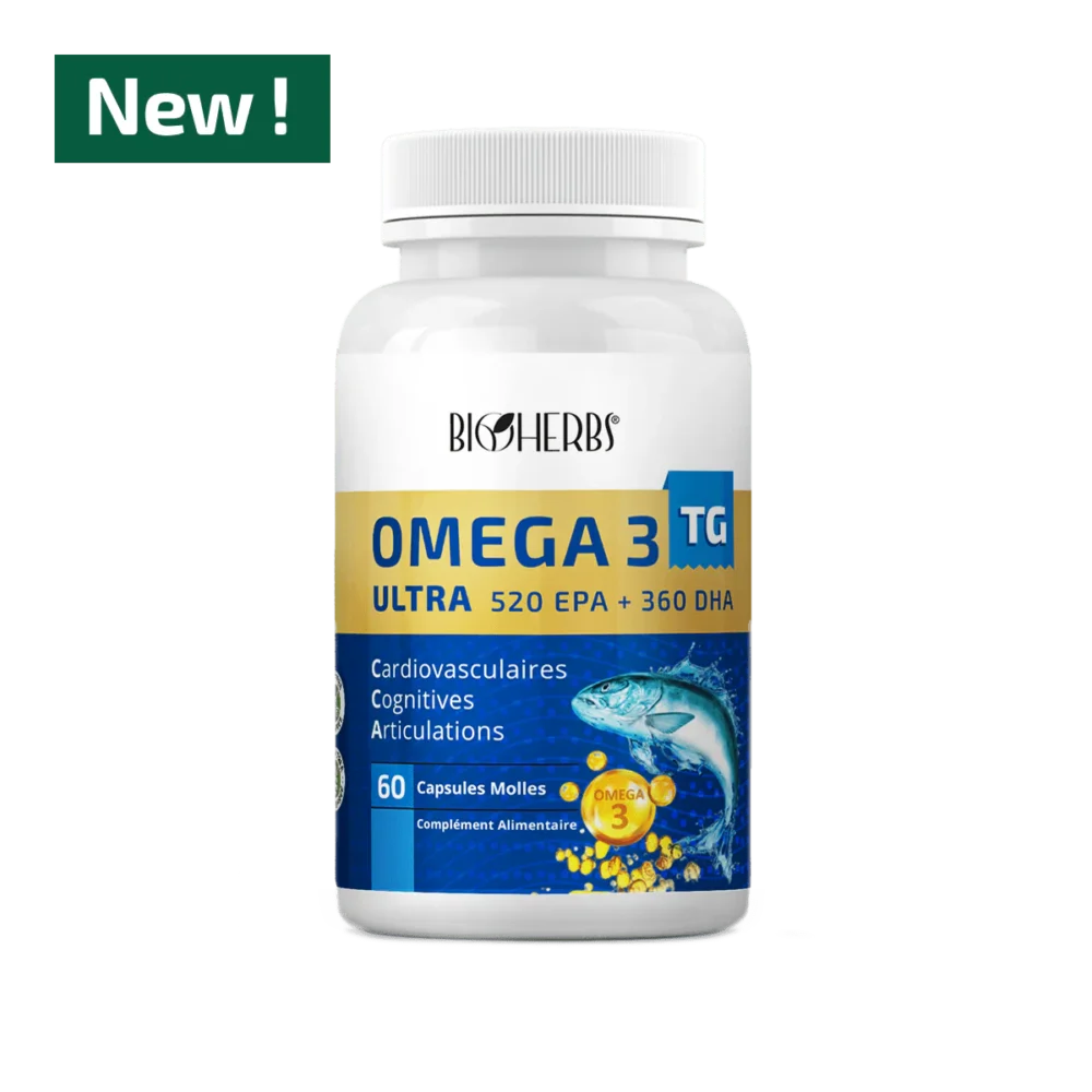 Bioherbs omega 3 ultra tg 60 capsules