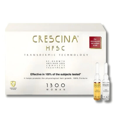 Crescina TTT Complet (Anti Chute + Repousse) 1300 Femme 10 +10 Ampoules