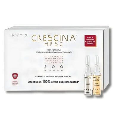 Crescina TTT Complet (Anti Chute+Repousse) 200 Femme 10 +10 Ampoules