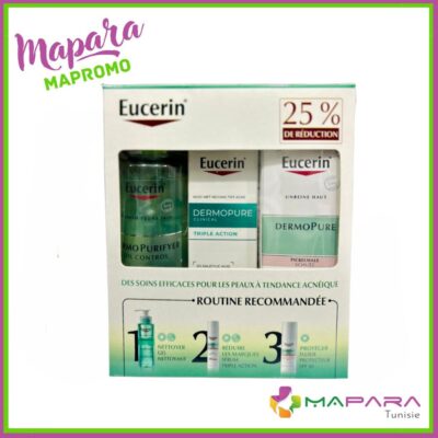 eucerin dermopure routine recommandée