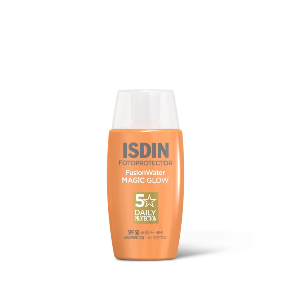 Isdin fusion water magic glow crème solaire spf50 50ml