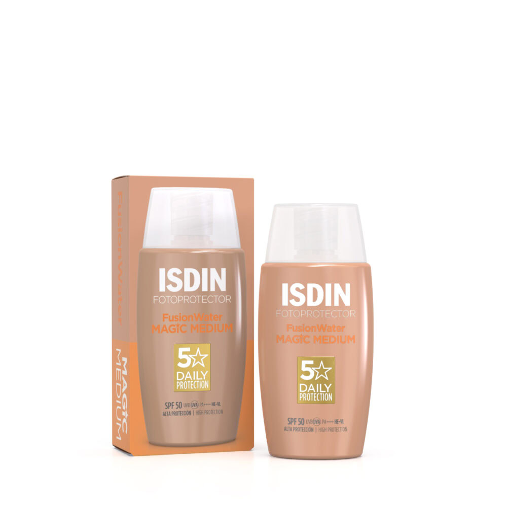 Isdin fusion water magic medium spf50+ 50ml