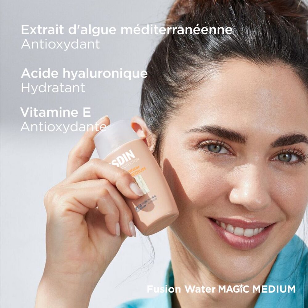 Isdin fusion water magic medium spf50+ 50ml