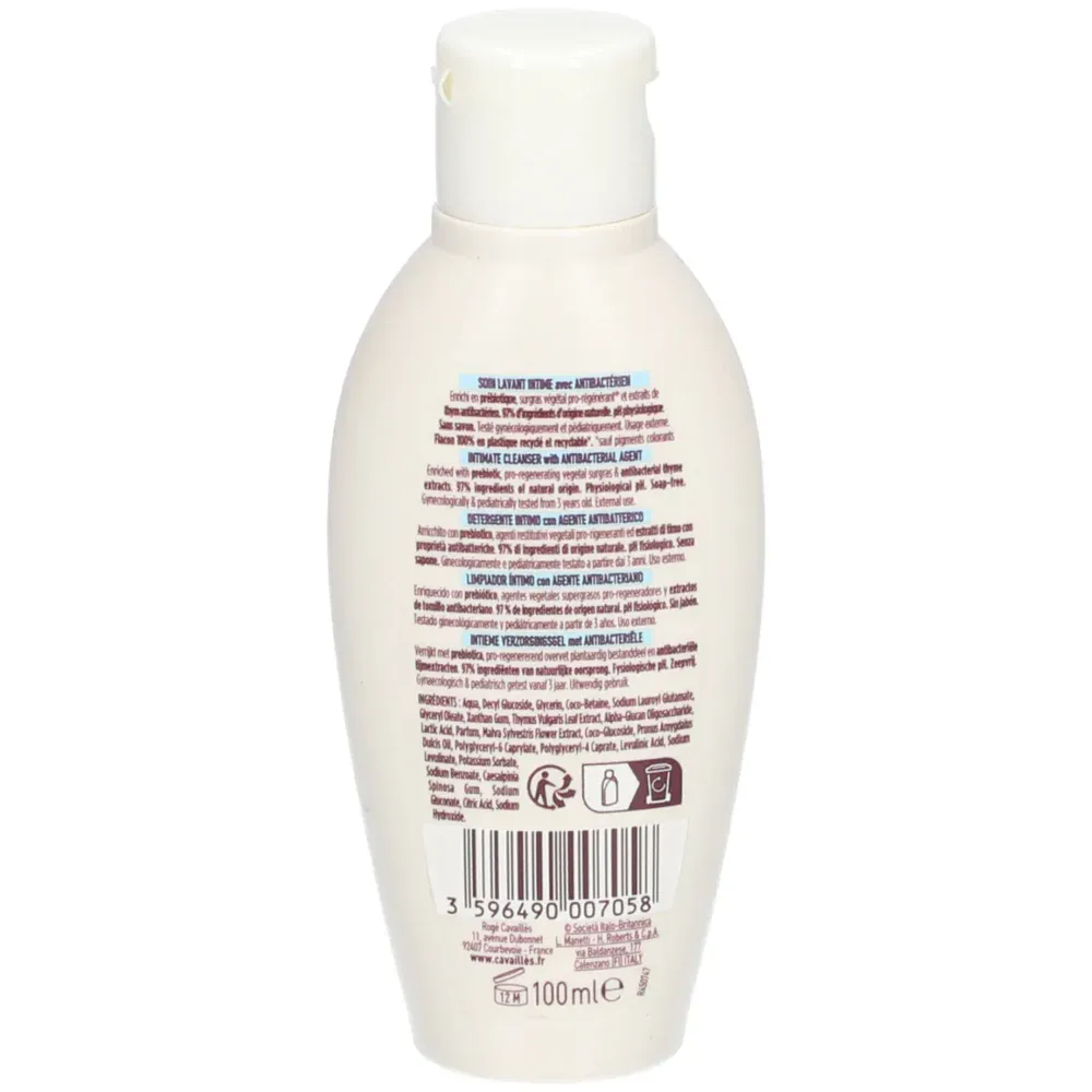 Roge cavailles soin lavant intime antibactérien 100ml