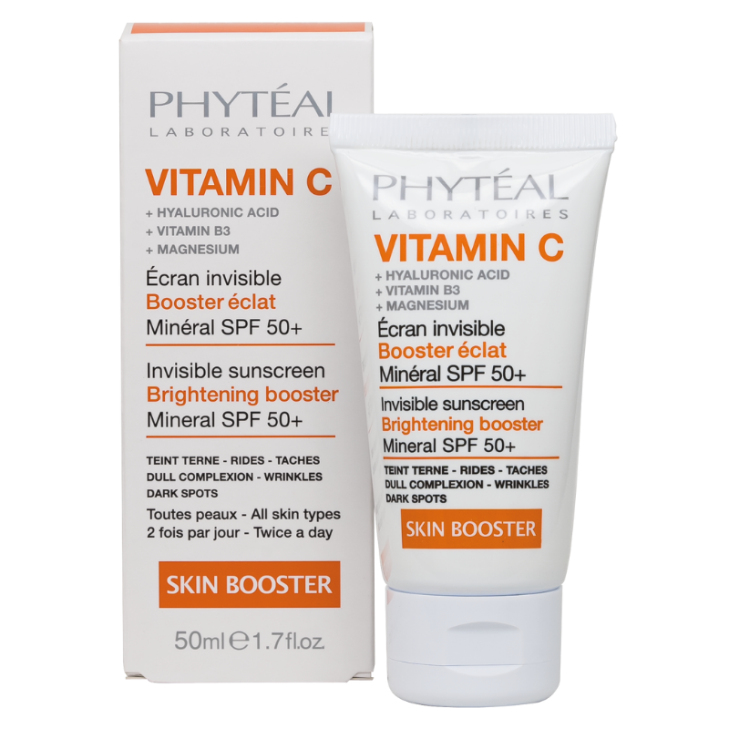 Phyteal vitamine c ecran invisible spf 50+ mineral 50ml Phyteal vitamine c ecran invisible spf 50+ mineral 50ml