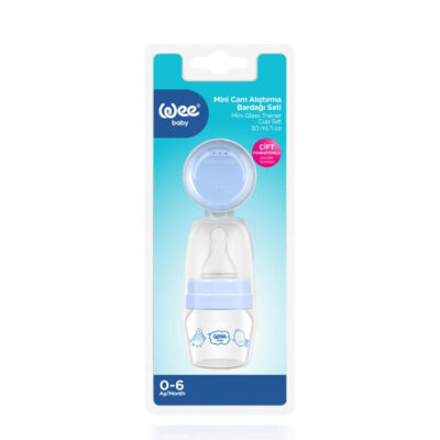 Wee baby mini tasse transition en verre 30ml Wee baby mini tasse transition en verre 30ml
