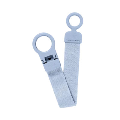 BIBS Attache Tétine Loop Dusty Blue