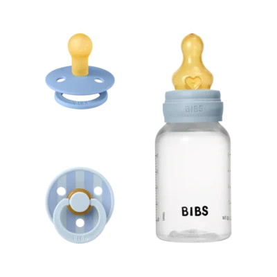 BIBS Coffret Cadeau Baby Sprinkle - Baby Blue