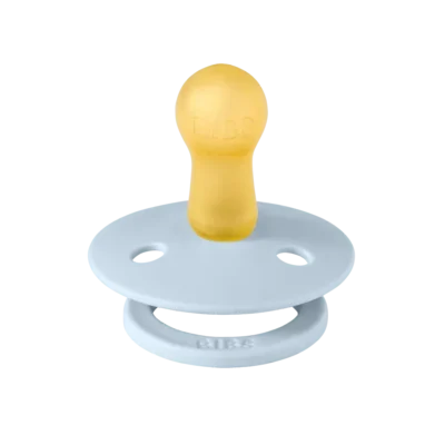 Bibs studio colour 2 sucettes taille 2 baby blue - dusty blue mix 6 à 18 mois