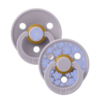BIBS Studio Colour 2 Sucettes Taille 2 Jasmine - Fossil Grey Mix 6 à 18 Mois