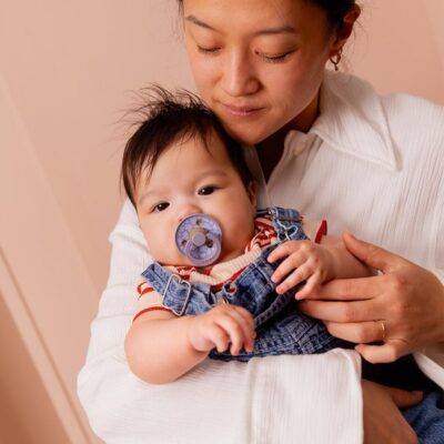 BIBS Studio Colour 2 Sucettes Taille 2 Jasmine - Fossil Grey Mix 6 à 18 Mois