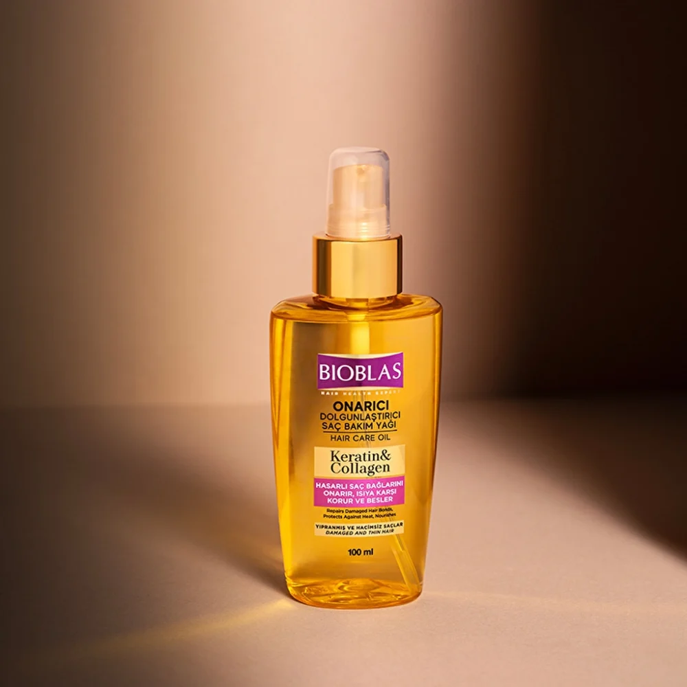 Bioblas huile capillaire kératine et collagène 100ml