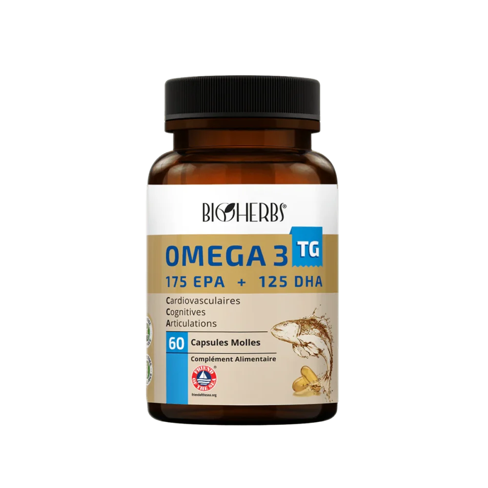 Bioherbs omega 3 tg 60 capsules