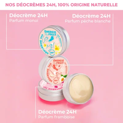 Energie Fruit Deocreme 24H Framboise Fraiche 45g