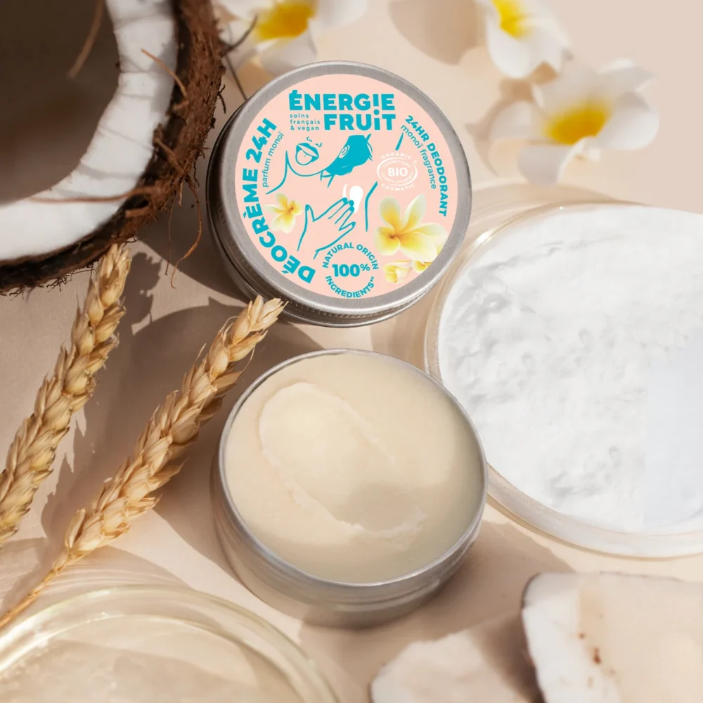 Energie fruit déocrème 48h parfum monoï bio 45g