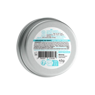Energie fruit déocrème 48h parfum monoï bio 45g Energie fruit déocrème 48h parfum monoï bio 45g