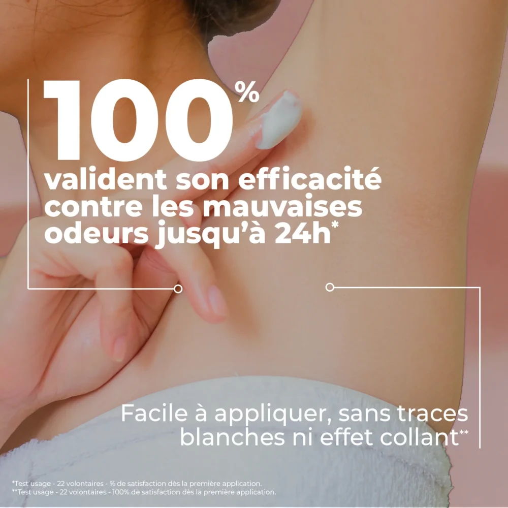 Energie fruit déocrème 48h parfum pêche blanche bio 45g