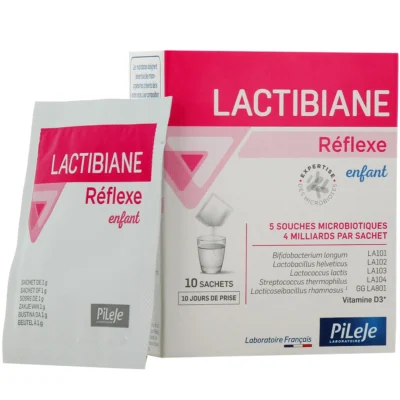Pileje Lactibiane Réflexe Enfant 10 sachets