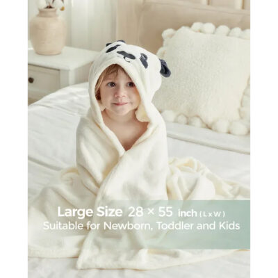 Momcozy cape de bain à capuche de 1 jour à 5 ans