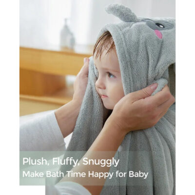 Momcozy cape de bain à capuche de 1 jour à 5 ans