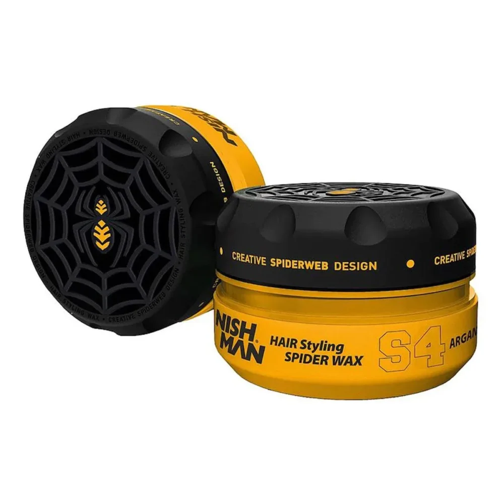 Nishman cire coiffante hair styling spider wax s4 argan 150ml