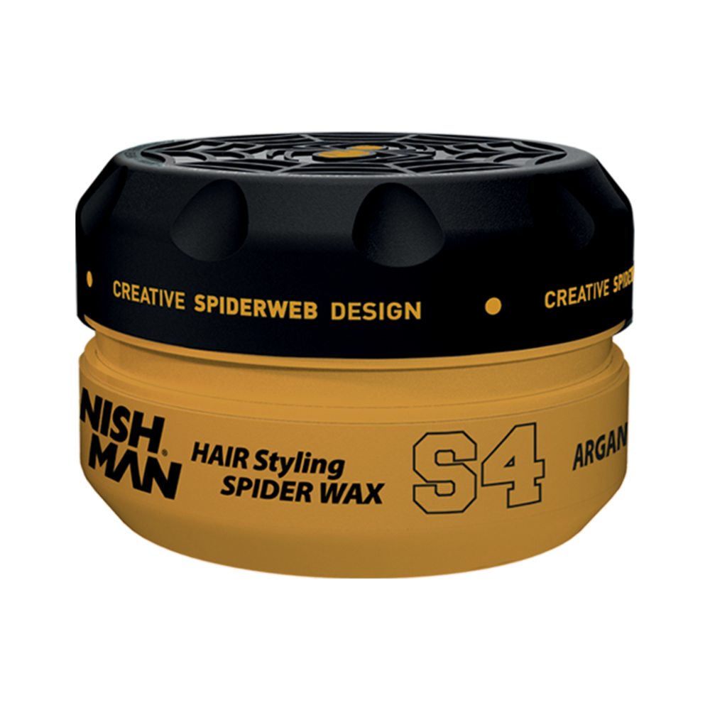 Nishman cire coiffante hair styling spider wax s4 argan 150ml