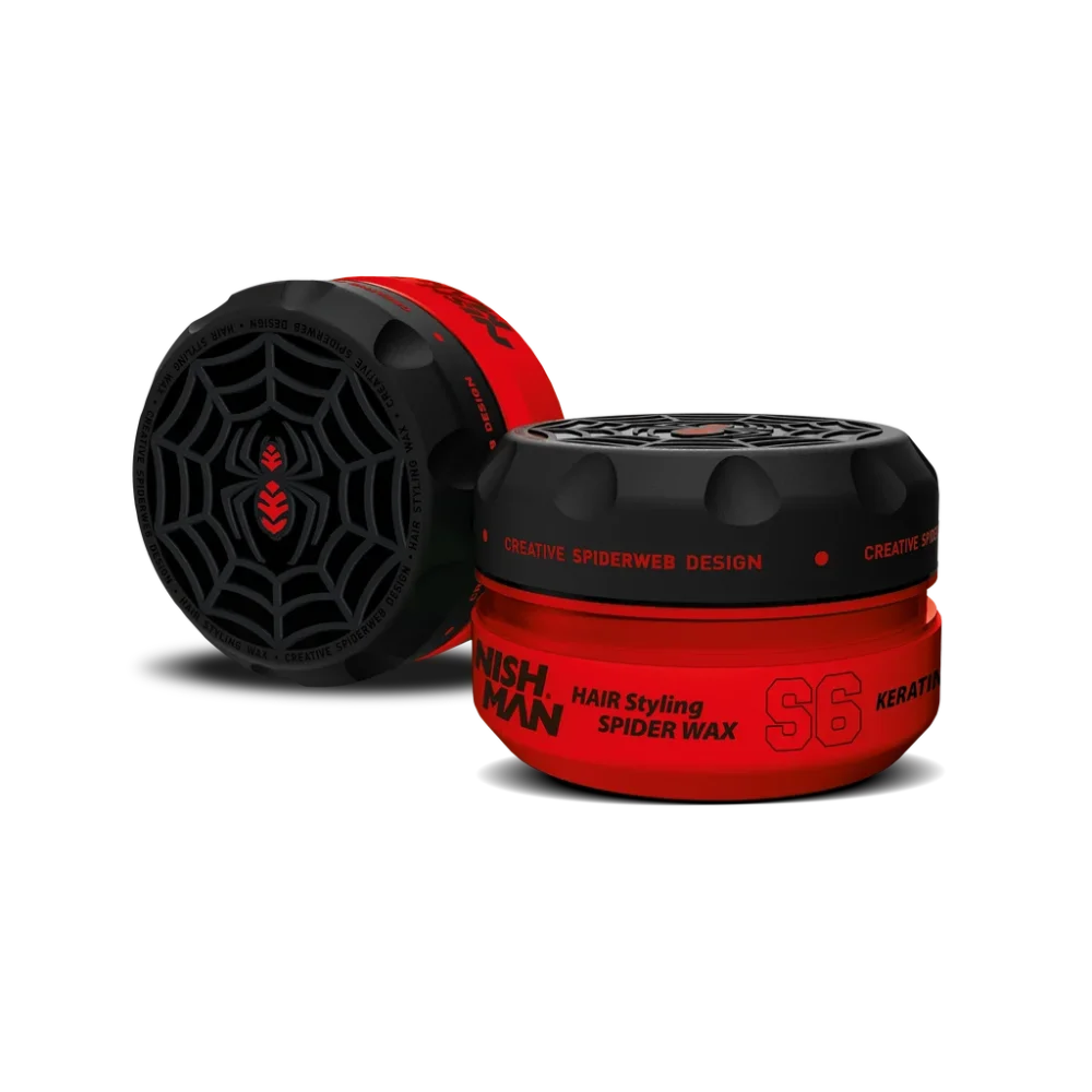 Nishman cire coiffante hair styling spider wax s6 keratin 150ml