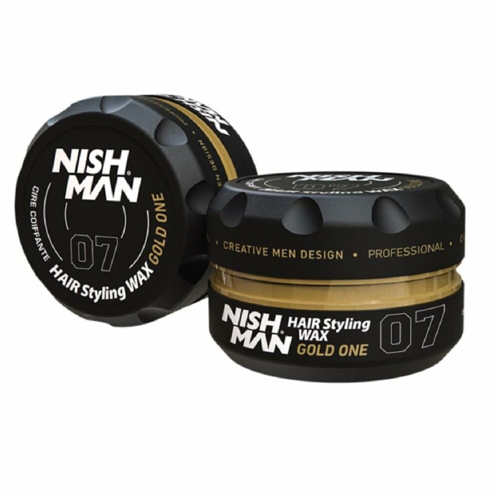 Nishman cire coiffante hair styling wax gold one 07 150ml