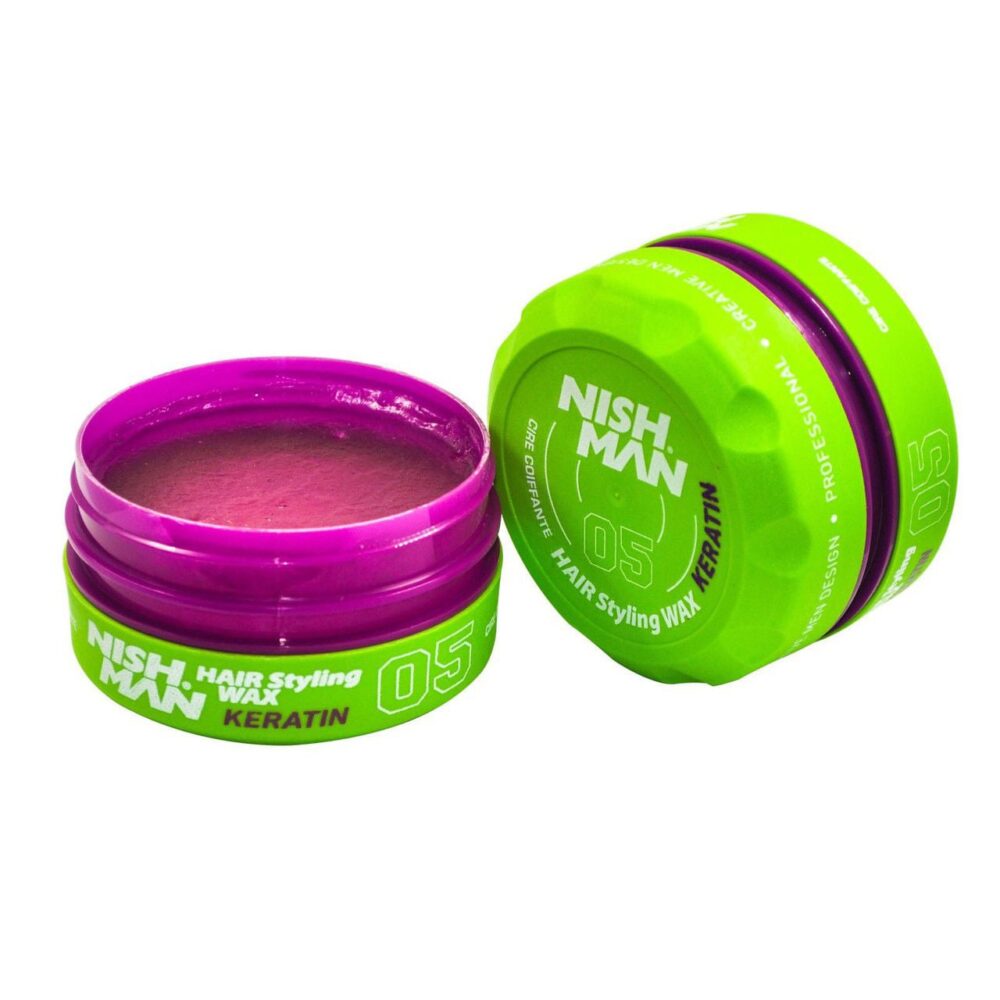 Nishman cire coiffante hair styling wax keratin 05 150ml