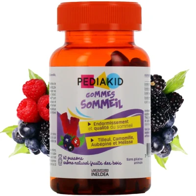 Pediakid gommes sommeil 60 oursons
