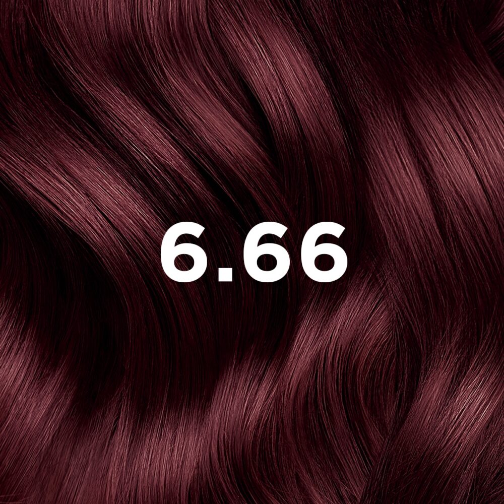 Phyto couleur coloration permanente 6. 66 châtain clair cerise intense