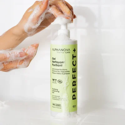 Alphanova gel nettoyant purifiant anti-imperfections perfect+ 400ml Alphanova gel nettoyant purifiant anti-imperfections perfect+ 400ml