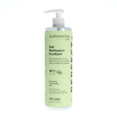 Alphanova Gel Nettoyant Purifiant Anti-Imperfections PERFECT+ 400ml
