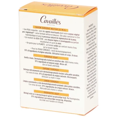 Cavailles savon surgras nectar de miel 100g