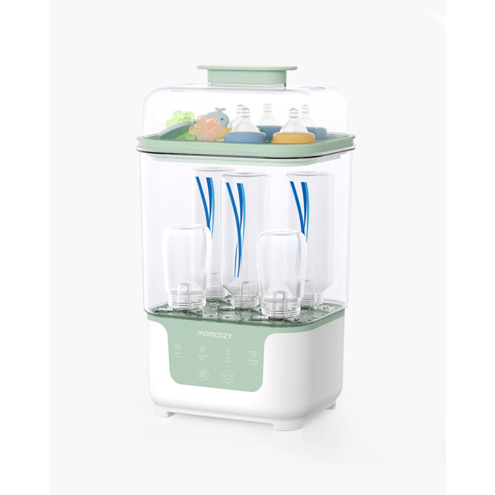 Momcozy stérilisateur et sèche biberons 4-en-1