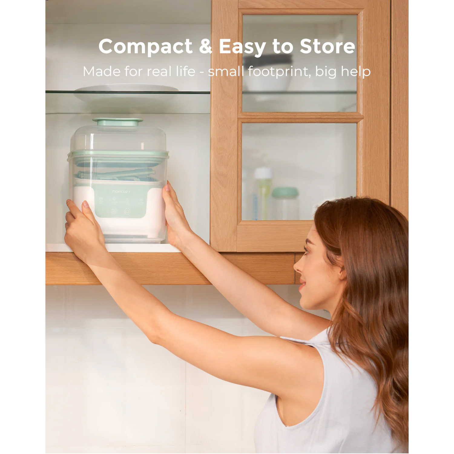 Momcozy stérilisateur et sèche biberons 4-en-1 Momcozy stérilisateur et sèche biberons 4-en-1