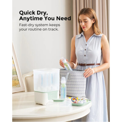 Momcozy stérilisateur et sèche biberons 4-en-1 Momcozy stérilisateur et sèche biberons 4-en-1